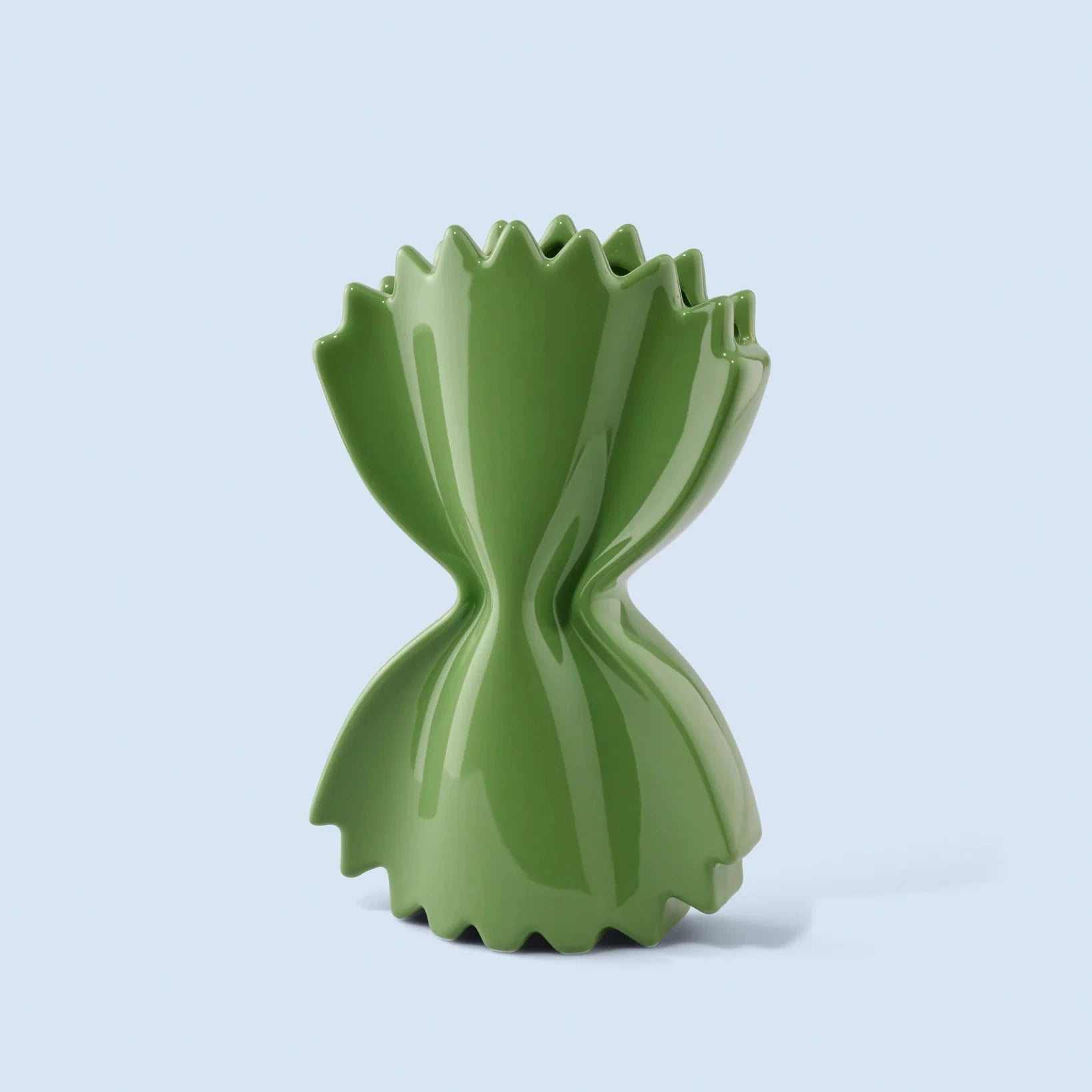 Vase 'Pasta' – grün Fluid Market