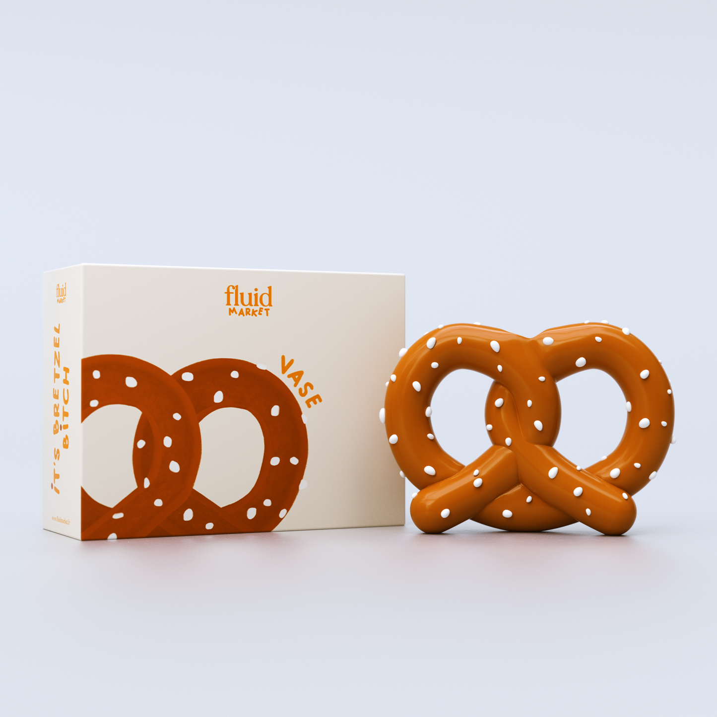 Vase 'Brezel' Fluid Market