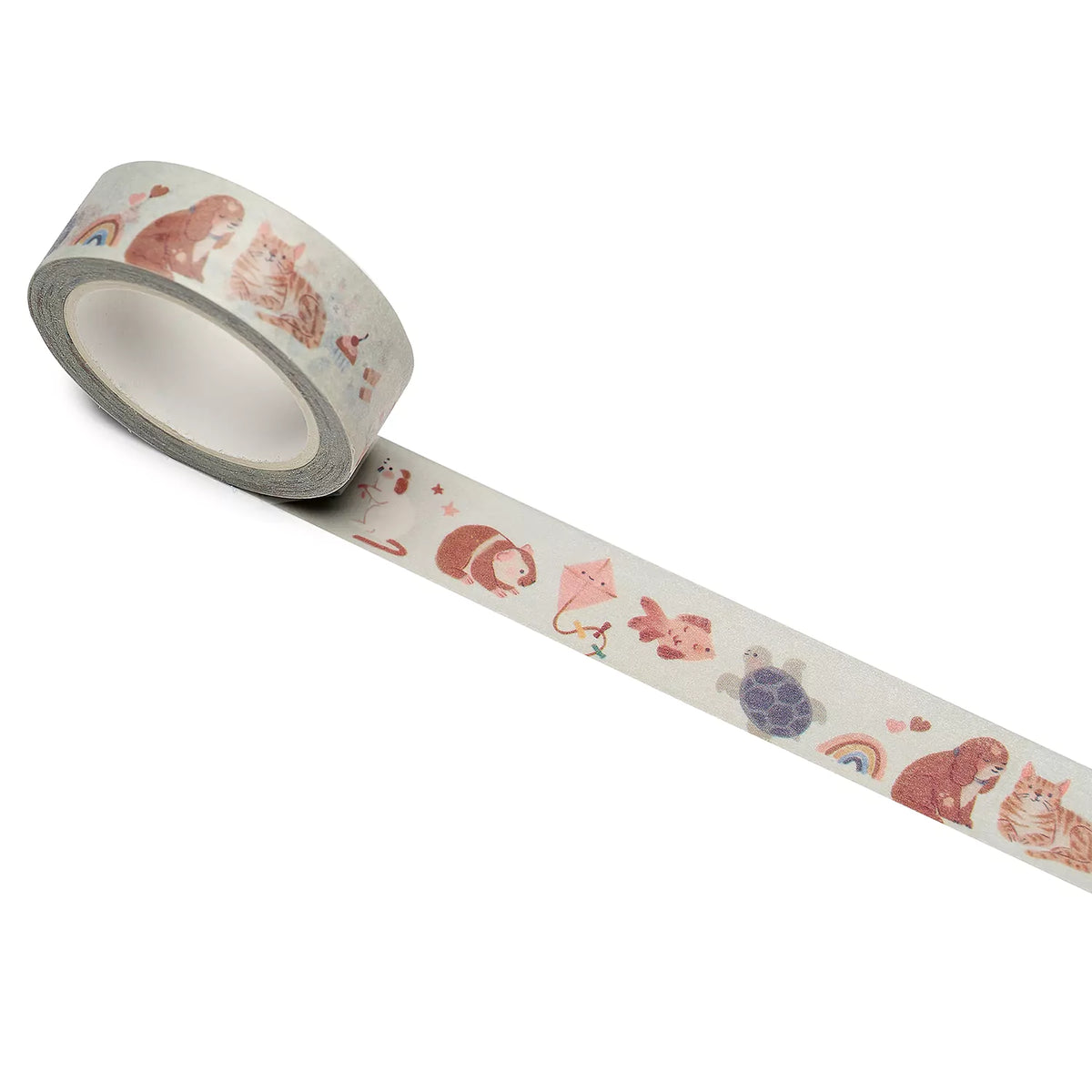 Washi Tape 'Haustiere' Nuukk / Elena Comté