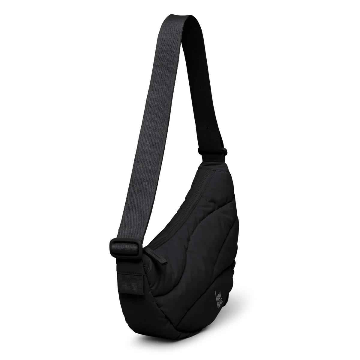 Wavy Puffer Moon Bag 'Black' – Monochrome Edition GOT BAG