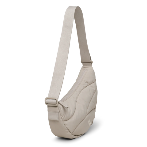 Wavy Puffer Moon Bag 'Scallop' – Monochrome Edition GOT BAG