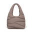 Wavy Puffer Shoulder Bag 'Oyster' – Monochrome Edition GOT BAG