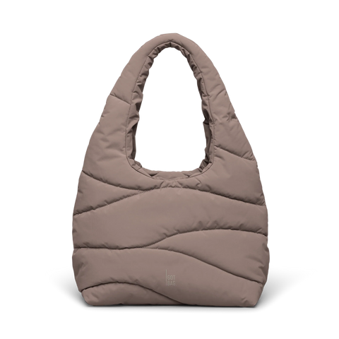 Wavy Puffer Shoulder Bag 'Oyster' – Monochrome Edition GOT BAG