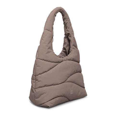 Wavy Puffer Shoulder Bag 'Oyster' – Monochrome Edition GOT BAG