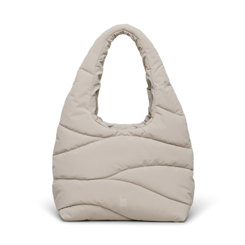 Wavy Puffer Shoulder Bag 'Scallop' – Monochrome Edition GOT BAG
