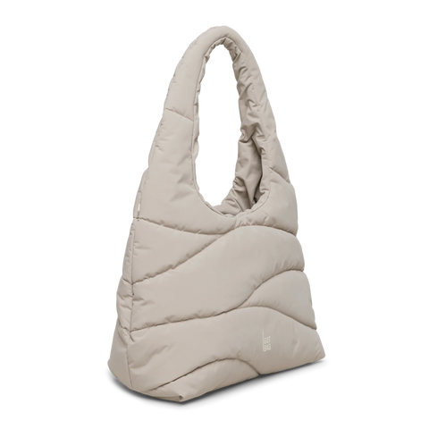 Wavy Puffer Shoulder Bag 'Scallop' – Monochrome Edition GOT BAG