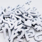 Magnetbuchstaben 'Wolken Weiss' Type-OH