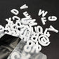 Magnetbuchstaben 'Wolken Weiss' Type-OH