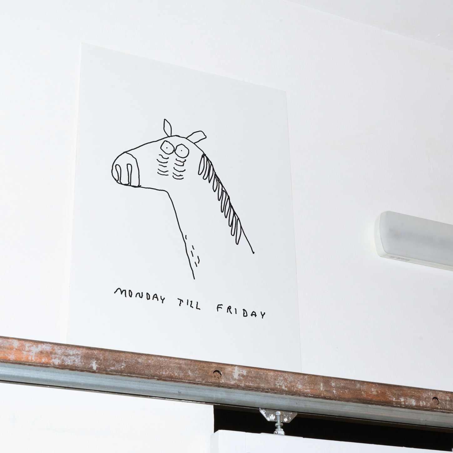 Print DIN A4 'Monday till Friday' Yahya Studio