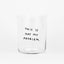 Glas 'This Is Not My Problem' – 500ml Yahya Studio