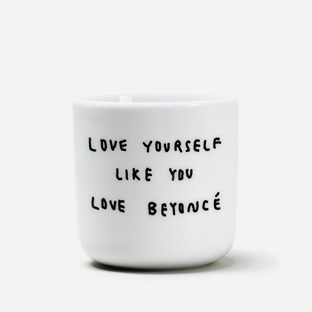 Porzellanbecher 'Love Yourself Like You Love Beyoncé' Yahya Studio