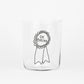Glas 'OK Person' – 500ml Yahya Studio
