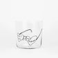 Glas 'Can't See Any Problems' – 350ml Yahya Studio