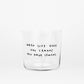 Glas 'When Life Gives You Lemons' – 350ml Yahya Studio