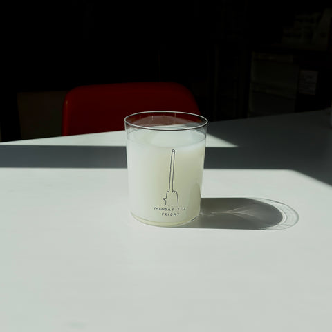 Glas 'Monday Till Friday' – 500ml Yahya Studio