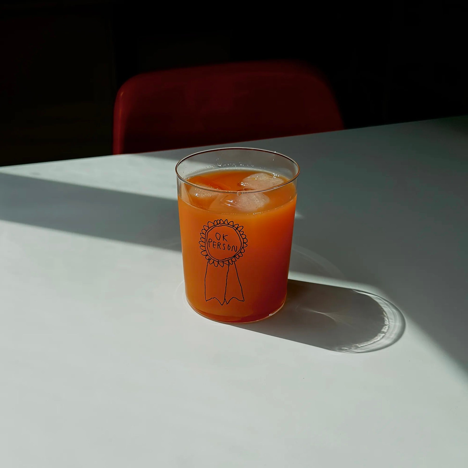 Glas 'OK Person' – 500ml Yahya Studio