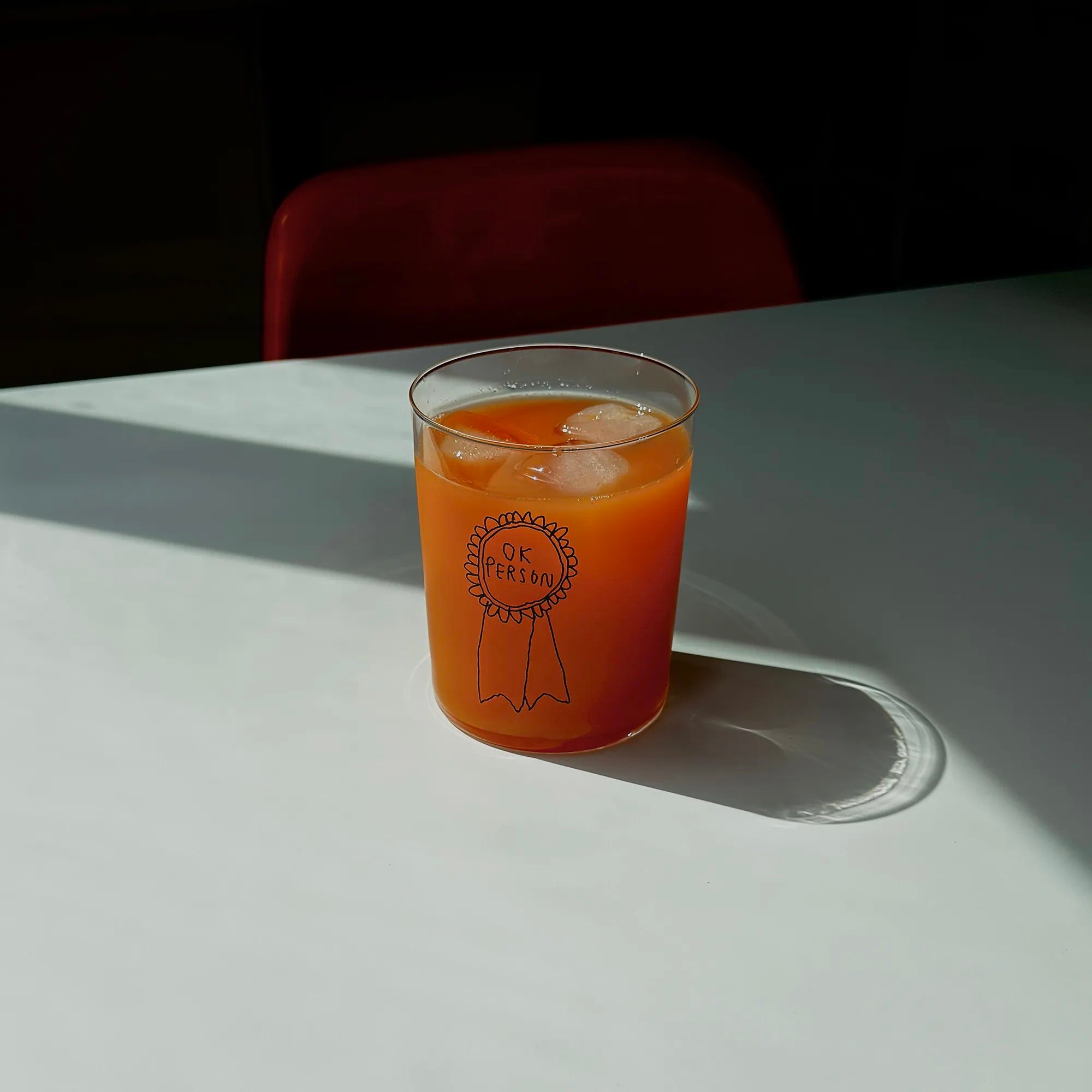 Glas 'OK Person' – 500ml Yahya Studio