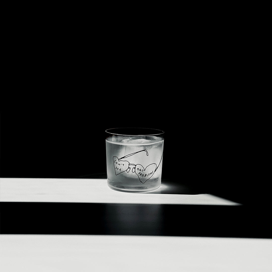 Glas 'Can't See Any Problems' – 350ml Yahya Studio