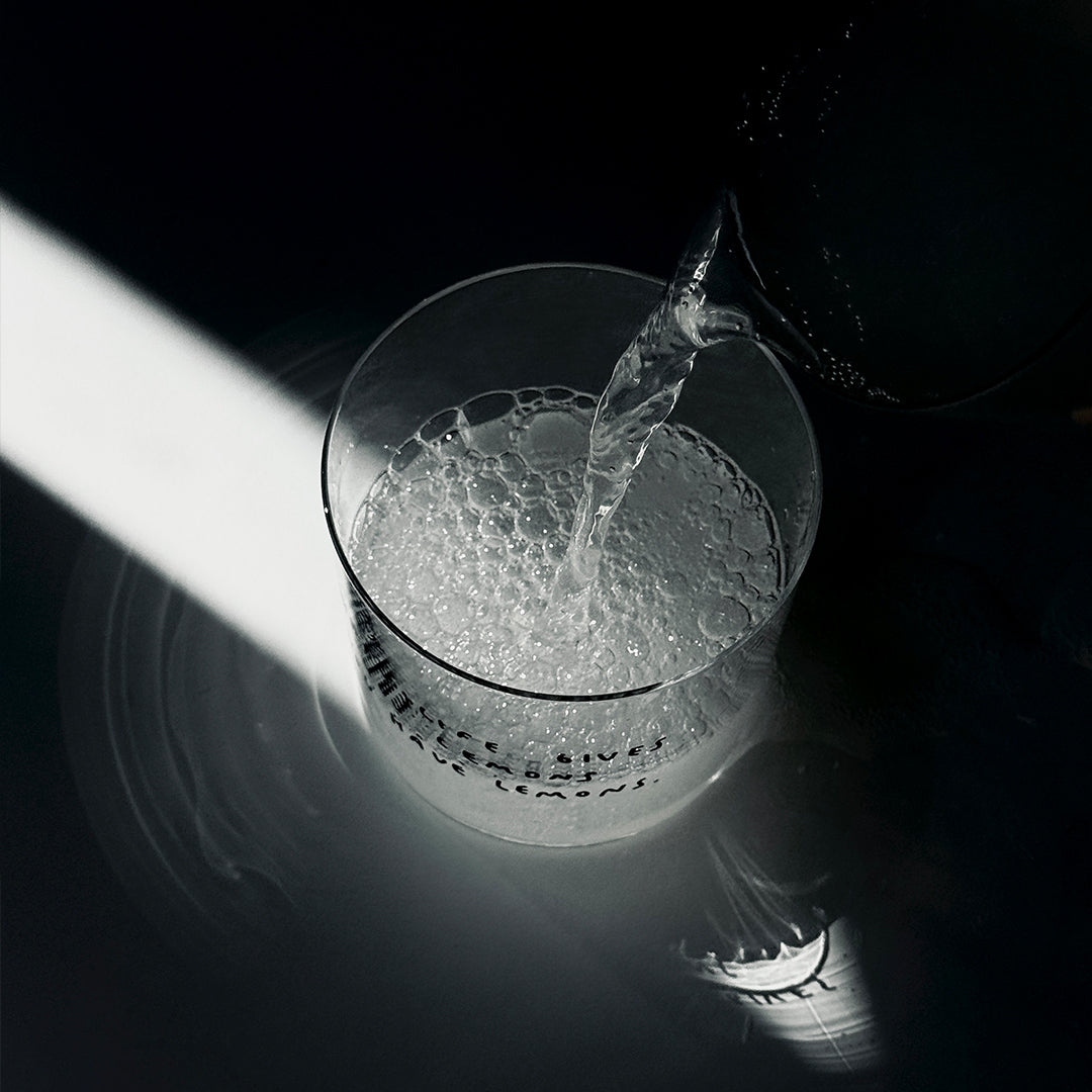 Glas 'When Life Gives You Lemons' – 350ml Yahya Studio