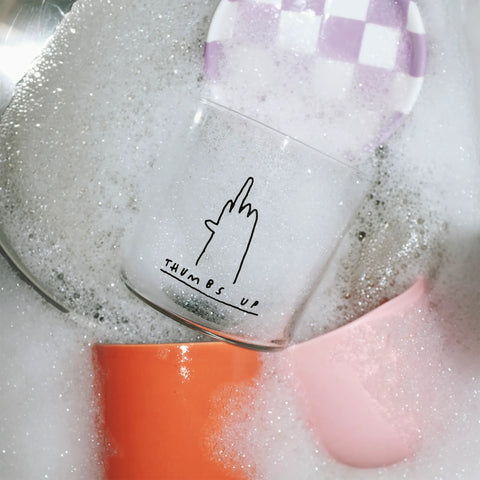 Glas 'Thumbs Up' – 350ml Yahya Studio