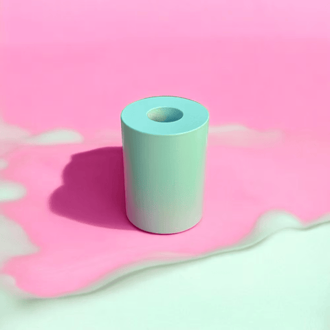 Kerzenständer 'Flipper Tube' – Mint