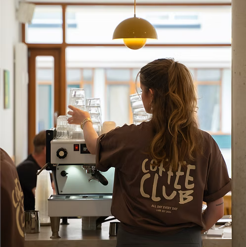 T-Shirt 'Coffee Club' Charles