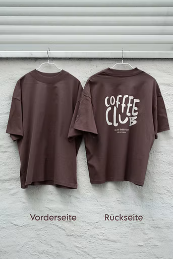 T-Shirt 'Coffee Club' Charles