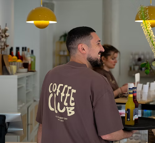 T-Shirt 'Coffee Club' Charles