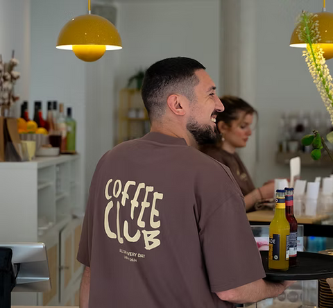 T-Shirt 'Coffee Club' Charles