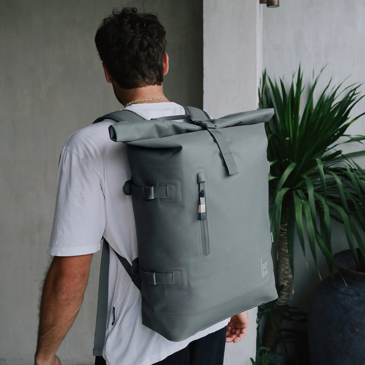 RollTop 2.0 'Basalt' – Monochrome Edition GOT BAG