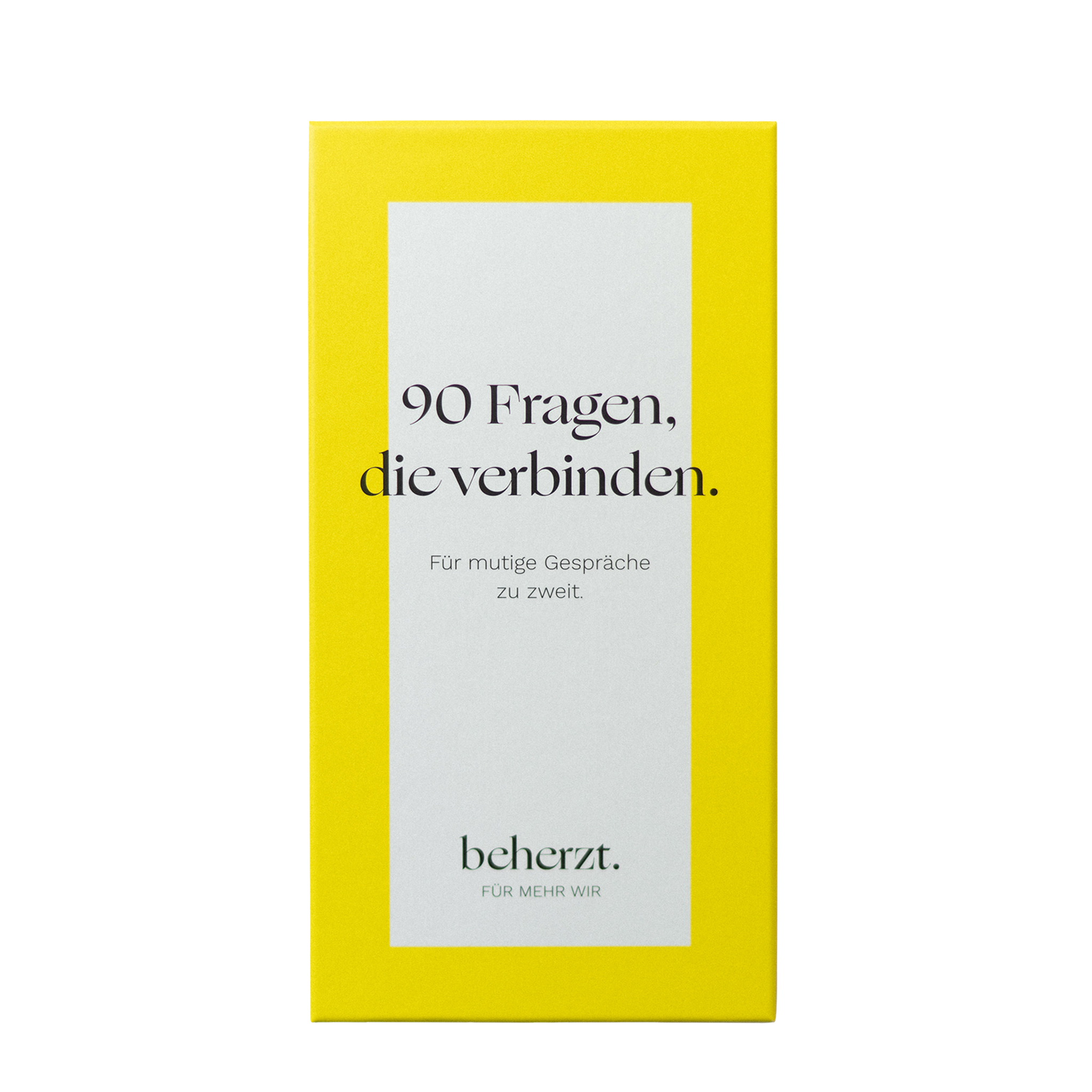 Gesprächskarten '90 Fragen, die verbinden' Beherzt
