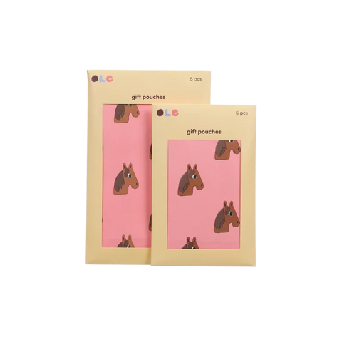 5er-Set Geschenktüten 'Pferde'