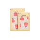 5er-Set Geschenktüten 'Kuchen' Kado Design