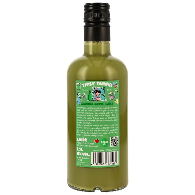 Matcha-Latte-Likör 'Tipsy Tanuki' NORK