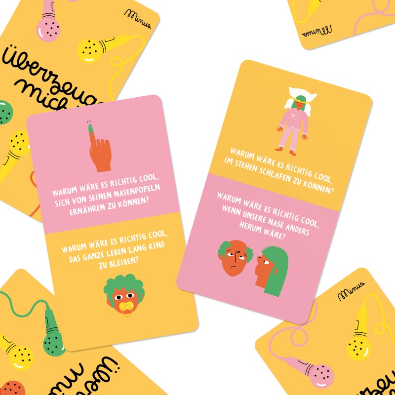 Spiel 'Überzeuge mich!' MINUS