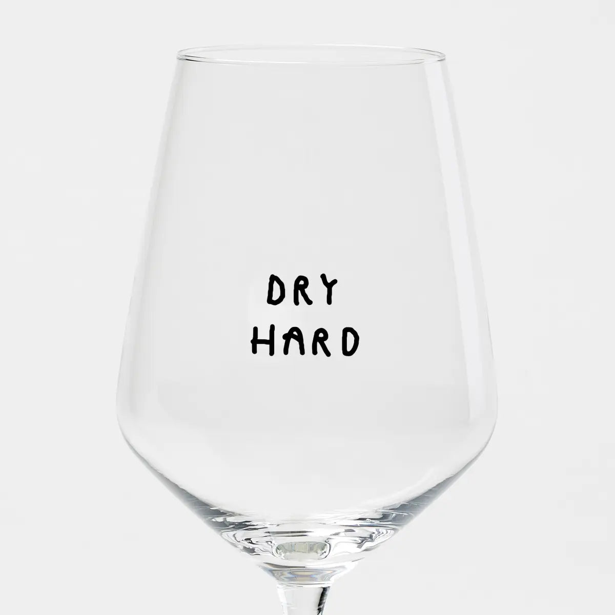 Weißweinglas 'Dry Hard' edition selekkt
