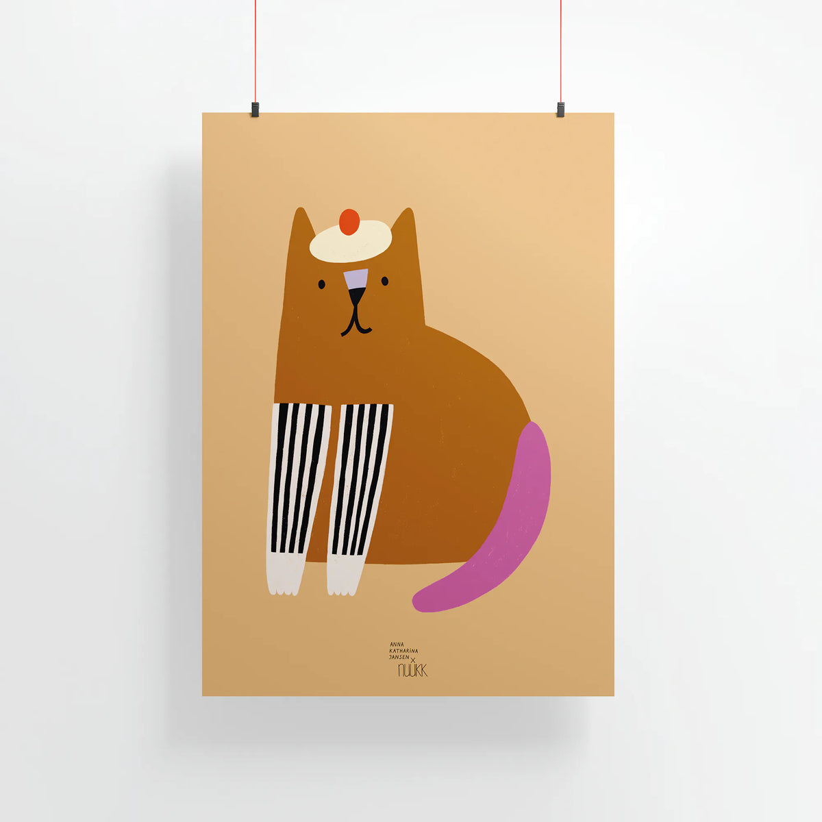 Familienkalender 2027 inkl. Poster + 88 Sticker Nuukk / Anna Katharina Jansen