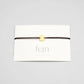 Armband 'Satin Disc' – Gold / black fejn Jewelry