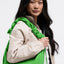 Moon Bag Ruffle 'Leaf Sheep' – Monochrome Edition