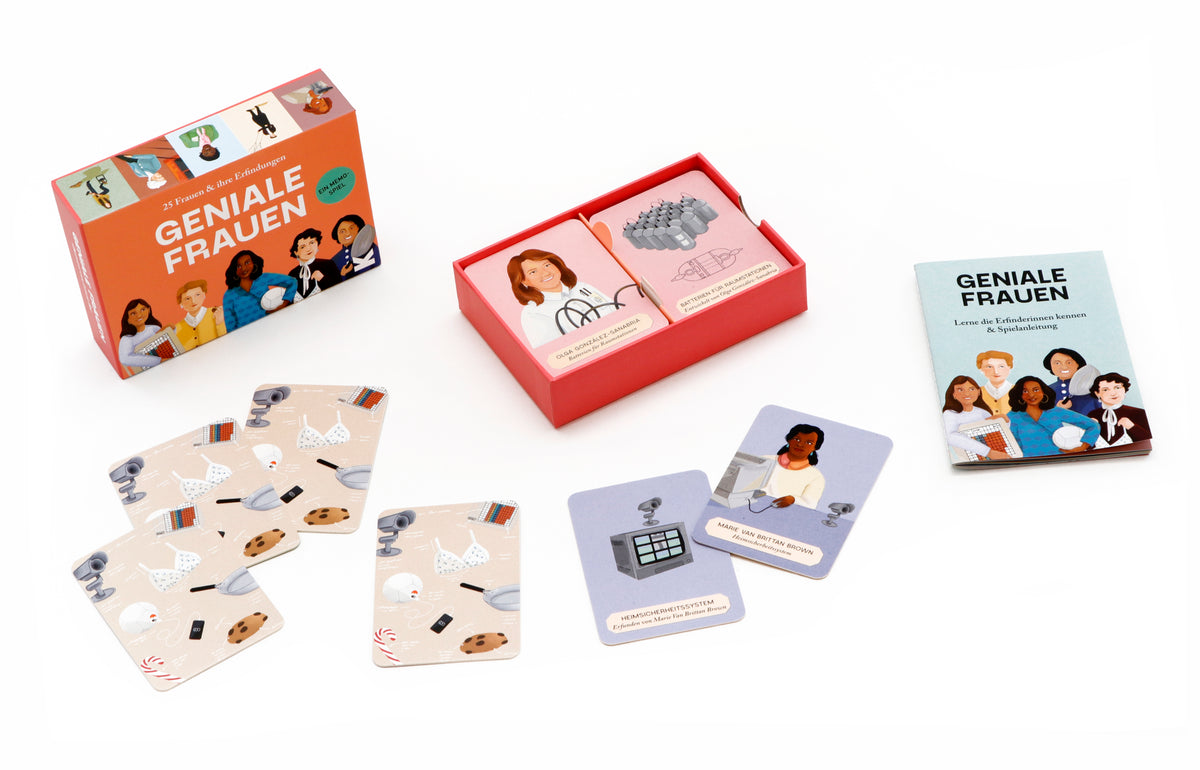 Memo-Spiel 'Geniale Frauen' Laurence King Verlag