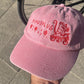 Cap 'Mausflug' – vintage dusky pink