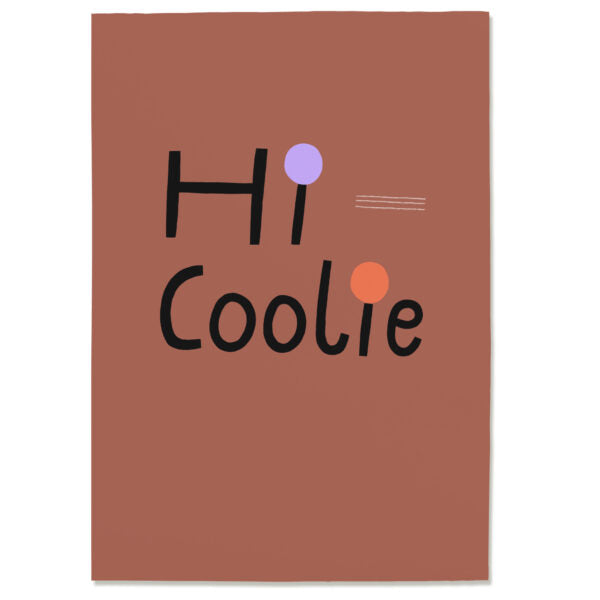 Postkarte 'Hi Coolie'