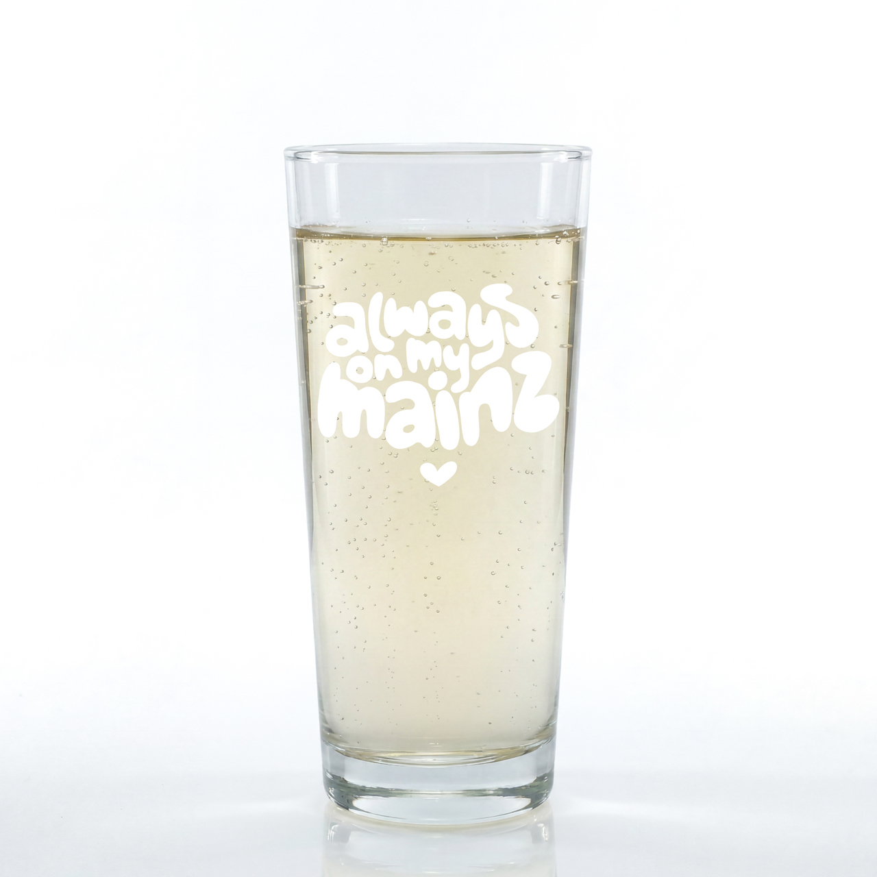 Weinschorle-Glas 'Always On My Mainz'