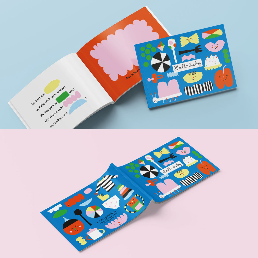Babybuch 'Hallo Baby' Unter Pinien