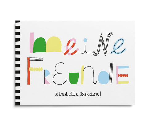 Freundebuch 'Meine Freunde sind die Besten!' Unter Pinien