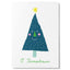 Postkarte 'O Tannenbaum' – Tannenbaum mit Gesicht Unter Pinien