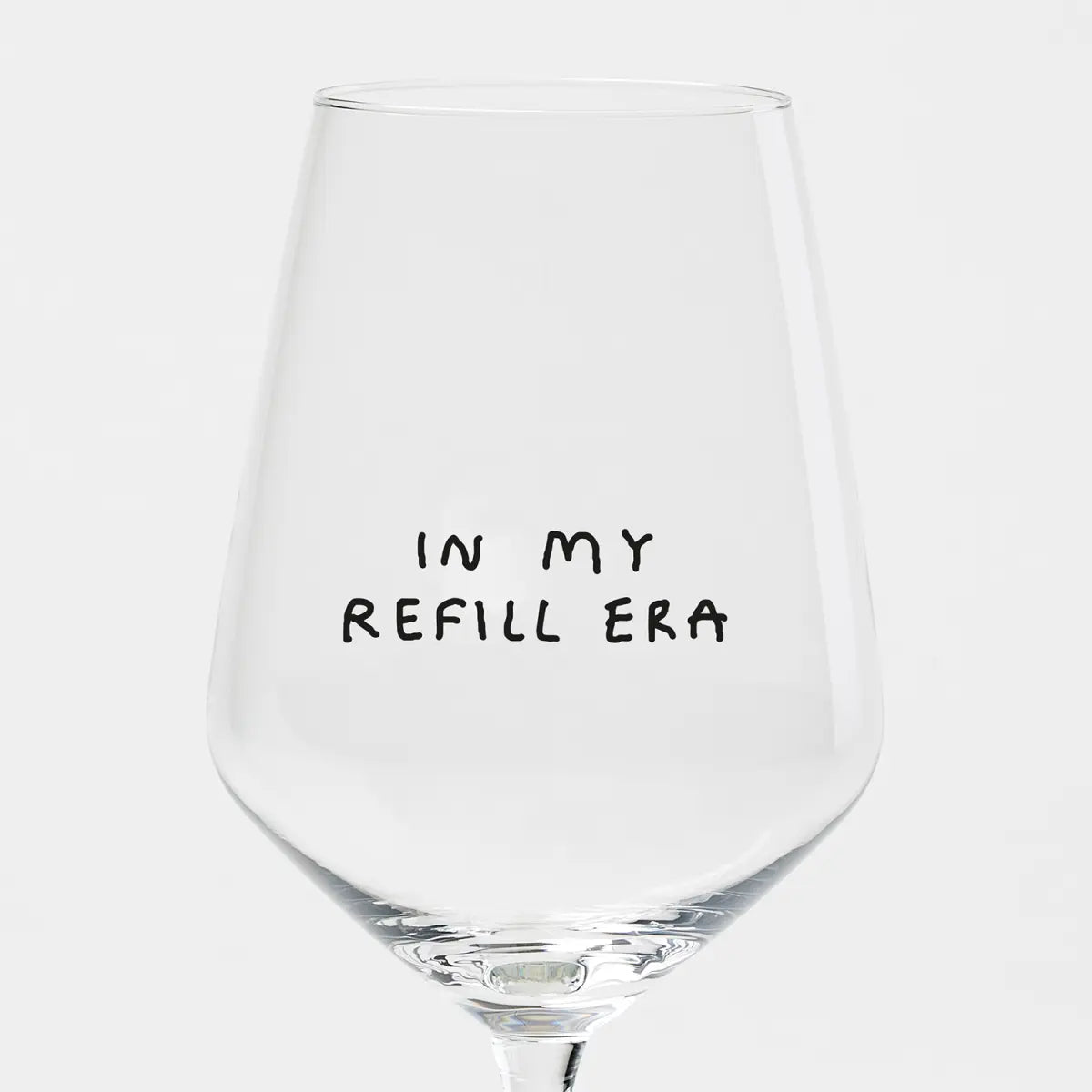 Weißweinglas 'In My Refill Era' edition selekkt