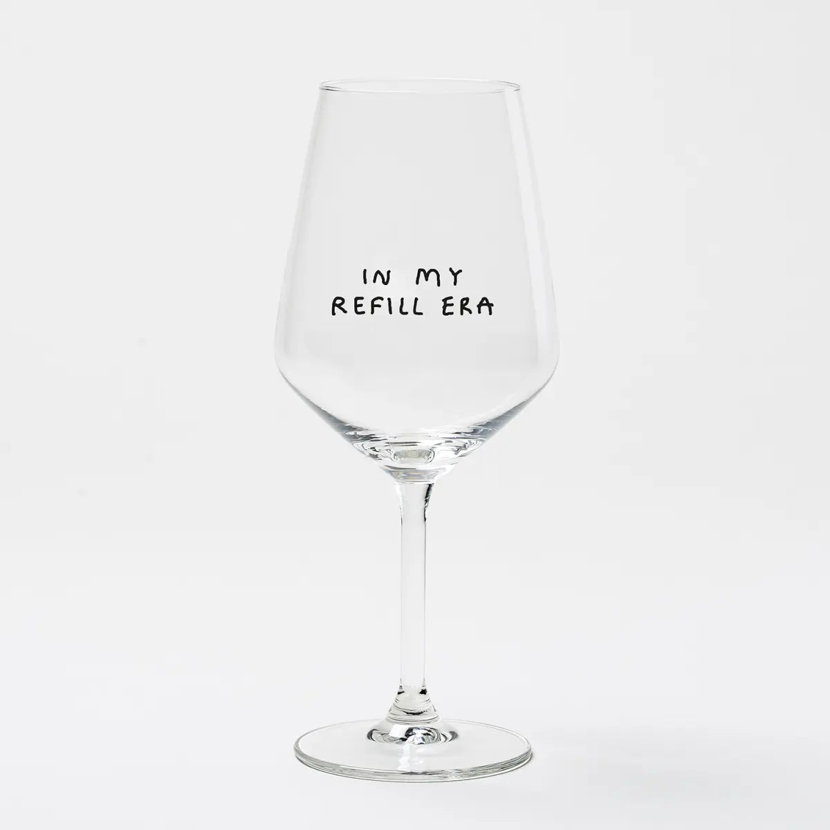 Weißweinglas 'In My Refill Era' edition selekkt