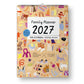 Familienkalender 2027 inkl. Poster + 88 Sticker Nuukk / Anna Katharina Jansen
