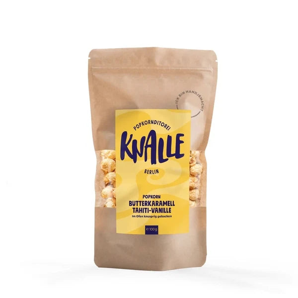 Popcorn 'Butterkaramell Tahiti-Vanille' Popkornditorei Knalle